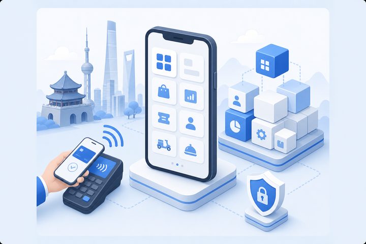 Ecosystem: mini programs, mobile payments, and localized security